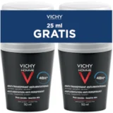 Vichy HOMME Roll-on dezodorans 1+1 50% GRATIS