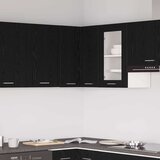 Viseći ormarić s policom Zidne Lyon Crni hrast 57 x 57 x 60 cm | shoptok.hr