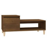  Stolić za kavu boja hrasta 100 x 50 x 45 cm konstruirano drvo | shoptok.hr