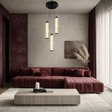  LED luster na sajli CORTE LED/25W/230V crna | Eponuda.com