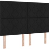  postelja s škatlo in vzmetnico Črna 140x190 cm Tkanina, (22083040) | Shoptok.si