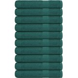vidaXL Ručnici za saunu 10 kom zeleni 80x200 cm 360 gsm 100 % pamuk | shoptok.hr