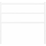  Metalno zamjensko uzglavlje bijelo 107 cm | shoptok.hr