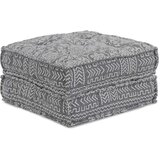  Modularni Pouf Svijetlosiva 70x70x36 Tkanina | shoptok.hr