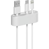 Hama 221015 držalo za kable, 2 kosa, samolepilno, belo | Shoptok.si