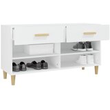 Ormarić za cipele bijeli 102 x 35 x 55 cm od konstruiranog drva | Eponuda.ba