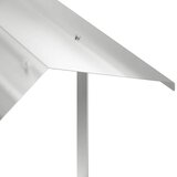  Dimnjački poklopac Srebrno 60 x 60 x 38 cm Nehrđajući čelik | shoptok.hr
