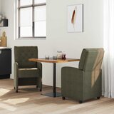  Blagovačke stolice s kotačima s kotačima 2 pcs Vojska zelena | shoptok.hr