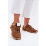 Boto Women's Sports Shoes Made Of Eco Suede Camel Dorella Cijene