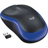 Logitech miš M185-crni/plavi | ePonuda.com