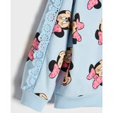 Sinsay Pamučna bluza s ažurnim volanom Minnie Mouse | shoptok.hr
