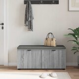  Klupa za hodnik s jastukom Sivi Sonoma 100 x 38 x 46 cm | Eponuda.ba