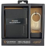 Gabol poklon set JBGNGS05 guiness | novčanik + otvarač | crni | 10x8 cm Cene