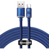 Baseus Crystal Shine kabel USB na USB-C 5A100W1.2m (plavi) Cijene