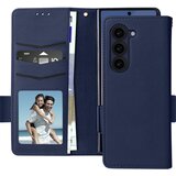 AVIZAR Torbica za Samsung Galaxy Z Fold 6 Držalo za denarnico z ročnim trakom, Modra noč, (5000015245) | Shoptok.si