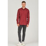 Dewberry G725 MEN'S SHIRT-BURGUNDY | ePonuda.com