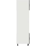 vidaXL kuhinjski ormar crni hrast inženjersko drvo 60 x 57 x 207 cm | shoptok.hr