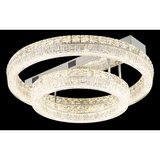 Globo 67387-60D - LED prigušiva plafonska svetiljka LAUREL LED/60W/230V prozirna + daljinski upravljač | Eponuda.com