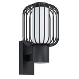 Eglo Zunanja stenska svetilka Ravello (60 W, 16,5 x 16,5 x 27,5 cm, IP44, črna) cene
