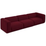 Makamii Bordo rdeča žametna sedežna garnitura 319 cm Ekahi – | Shoptok.si