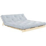 Karup Design Bela/svetlo modra raztegljiva sedežna garnitura 160 cm Roots - | Shoptok.si