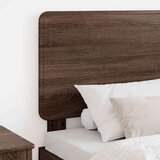  Uzglavlje s uzglavljem Smeđi hrast 90 cm Konstruirano drvo | shoptok.hr