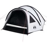vidaXL Šator za kampiranje za 4 osobe bijeli 300x250x132 cm taft 185T | shoptok.hr