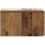  Noćni ormarić za montažu na zid Staro drvo 49 x 34,5 x 20 cm | shoptok.hr