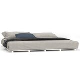 The Living Store Posteljni okvir bel 180x200 cm trdna borovina - Posteljni Okvir, (21525490) | Shoptok.si