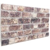  Zidne panele 10 pcs Tamno smeđa 100 x 50 cm EPS pjena | shoptok.hr