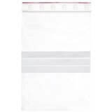  Vrečka ZIP z NAPISNIM POLJEM 50x75mm | Shoptok.si