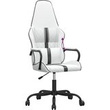  Igraća stolica bijelo-crna od umjetne kože | shoptok.hr
