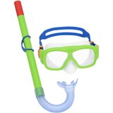 Bestway ronilački set s maskom, disalicom i perajama zeleni 25019 | shoptok.hr