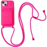INORCO Zaščitna torbica za iPhone 14 Case Tekoči silikonski ovitek za telefon proti padcu z režo za kartice, trak, (22036313) Cene