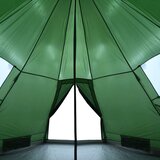 Šator tipi za kampiranje za 4 osobe zeleni vodootporni | shoptok.hr