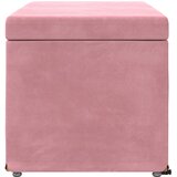  Stolica Ružičasta 81 x 41 x 40 cm Svileni i Fino Radeći Drvo | shoptok.hr