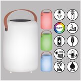 Fischer & Honsel LED prenosljiva zunanja svetilka z daljinskim upravljalnikom na USB ø 14 cm Orno – | Shoptok.si