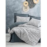 L'essential Maison molly - anthracite anthracitewhitegrey ranforce double quilt cover set Cene