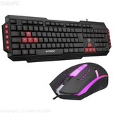 Hytech gaming Tastatura + Miš Gamy Combo HYK-46 crno-crvena | Eponuda.ba