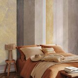  Foto tapeta - Striped pattern - abstract background in various stripes with gold pattern 196x140 Samoljepljiva | shoptok.hr