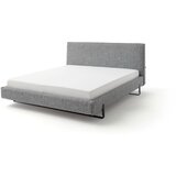 Meise Möbel Sivi tapecirani bračni krevet 180x200 cm La Gomera – Cijene