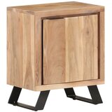  Noćni ormarić 40x30x50 cm masivno bagremovo drvo sa živim rubom | shoptok.hr