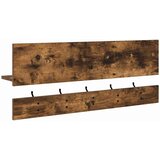 Vješalica za kapute na zidu Dimljeni hrast 90 x 15 x 36 cm | shoptok.hr