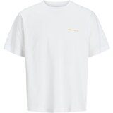 Jack & Jones Majica 'JORPAROS EASTER' žuta / bijela | shoptok.hr
