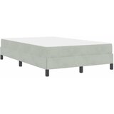  Krevet s opruga kutije Svijetlo siva 120 x 190 cm tkanina | Shoptok.si