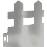  Rubnjaci za travnjak 20 kom. 103 x 0,05 x 22 cm Pocinčani čelik | shoptok.hr