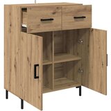  Strani šal Umetni hrast 69,5 x 34 x 90 cm Konstruiran les, (5000217597) | Shoptok.si
