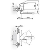 Rosan baterija JA321002 lavabo zidna | Eponuda.com