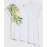 Marisse White Round Neck T-Shirt | shoptok.hr