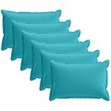  Presvlaka za jastuk 6 kom. HOUTEN Tirkizna 50 x 80 cm Poliester - Tirkizna 50 x 80 cm 6 | shoptok.hr